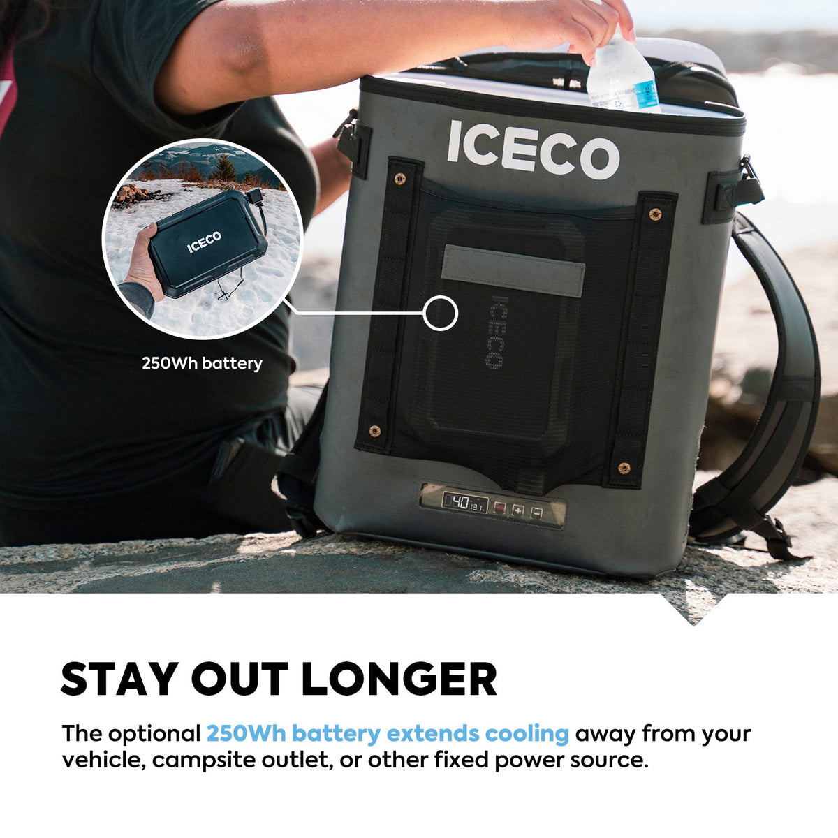 GOPack12 Single Zone Backpack Portable Cooler | ICECO | 13.5 QT - image 11