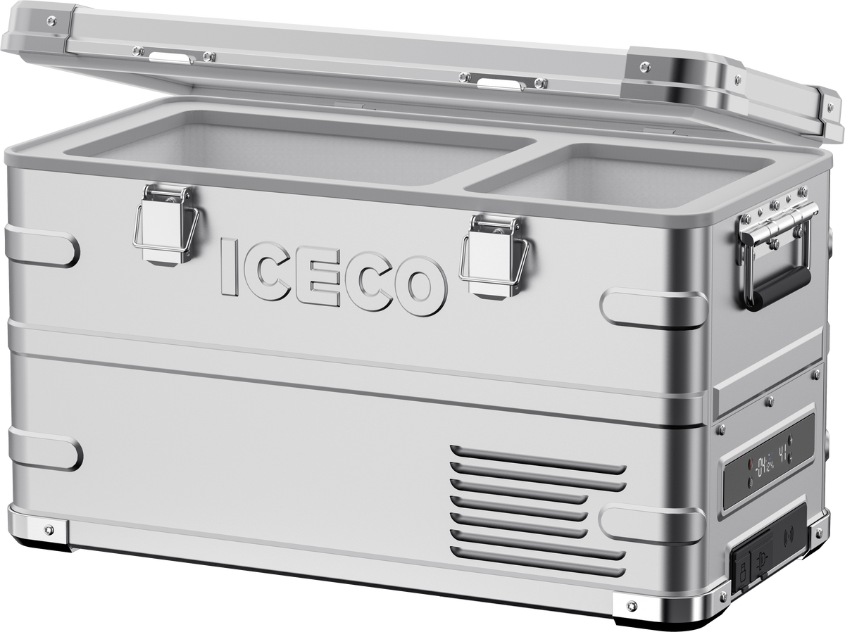 APL35 Dual Zone Aluminum Fridge Freezer | ICECO | 35 LT - image 2