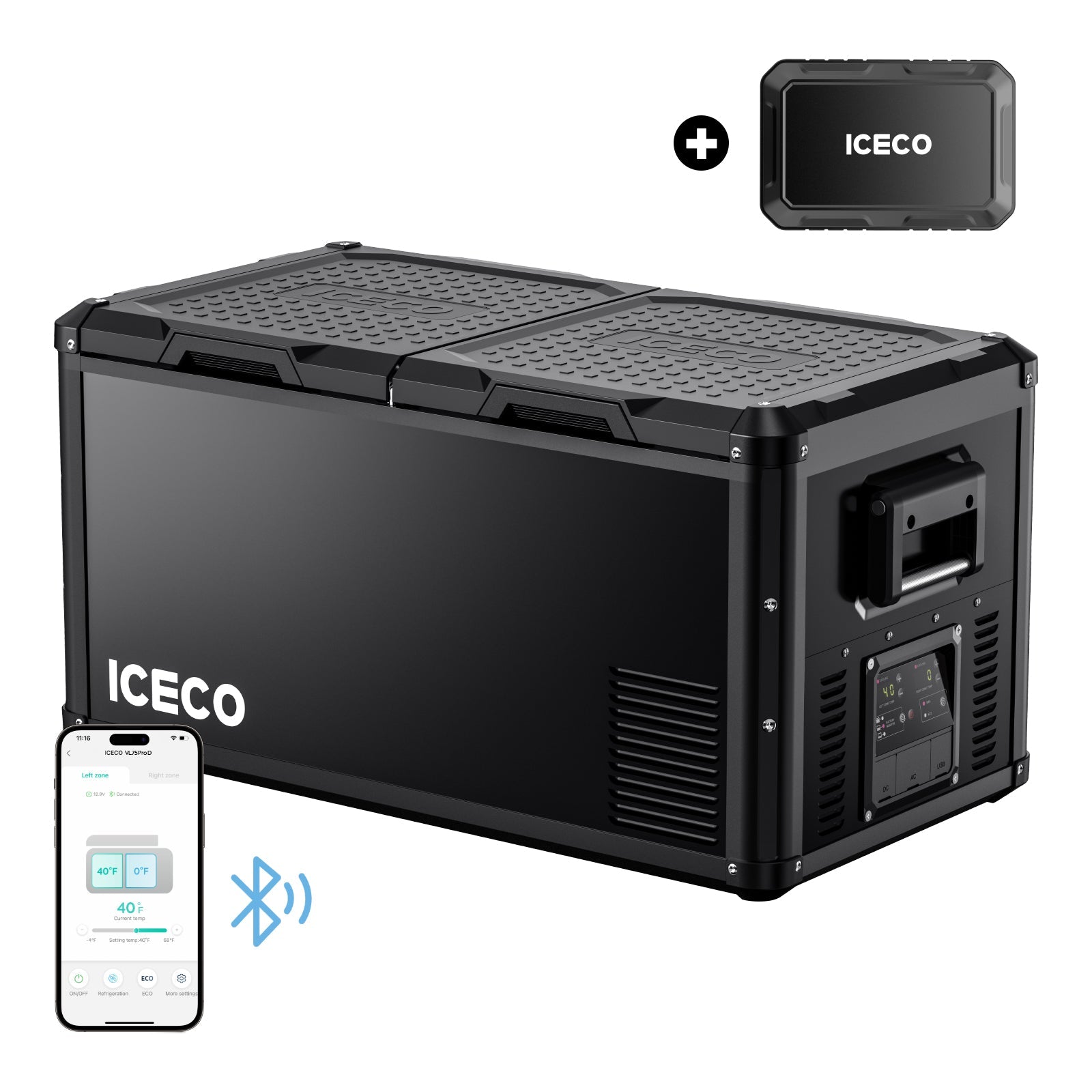 79.2QT VL75ProD 12V Heavy Duty Fridge Freezer| ICECO