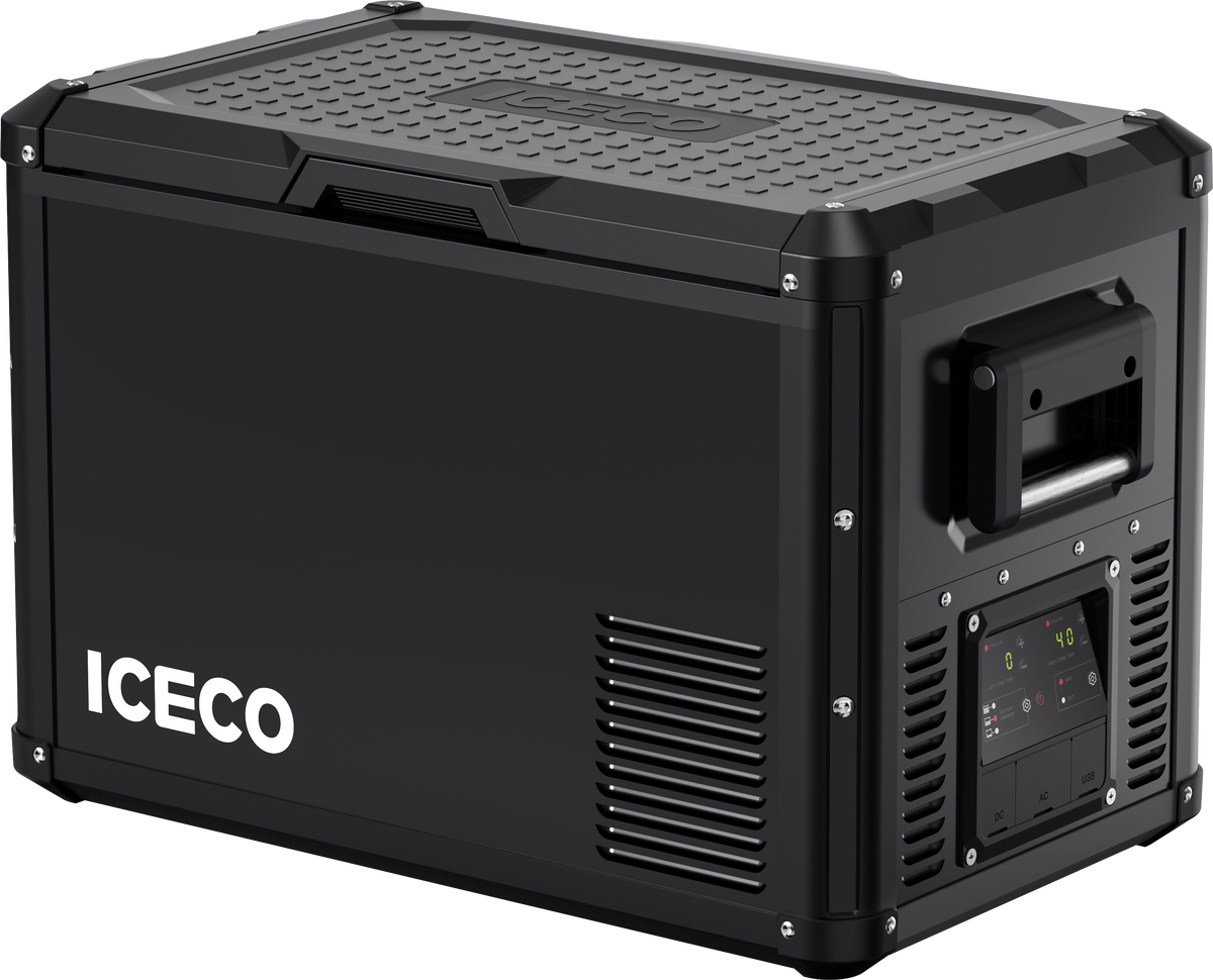 VL45ProD Dual Zone Portable Freezer | ICECO | 45 LT - Black