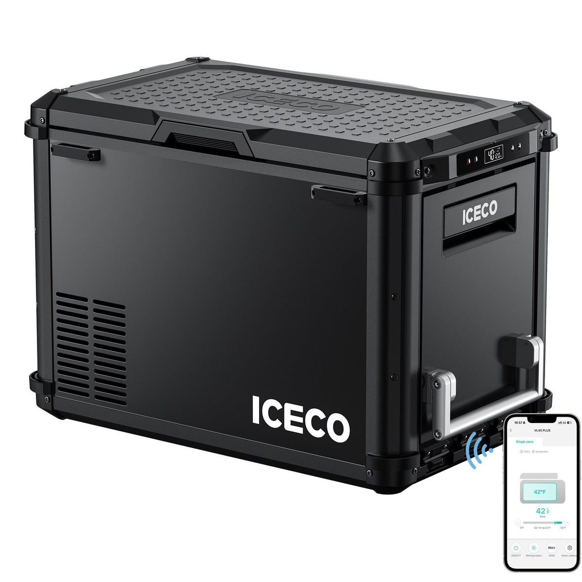 VL45Plus Single Zone 3-Way Access Portable Freezer | ICECO | 44 QT - image 2