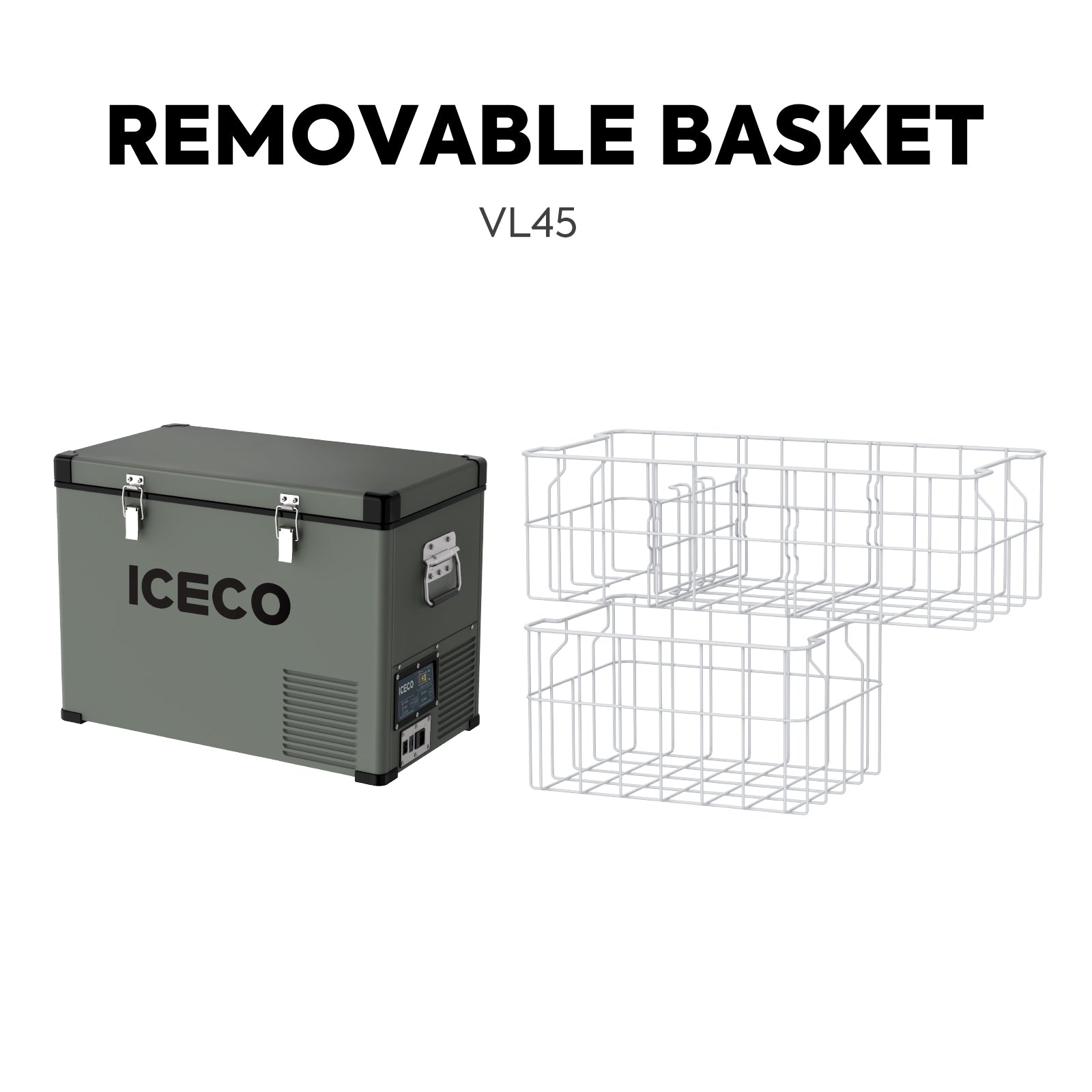 47.5QT VL45 Portable Fridge Single Zone Freezer | ICECO