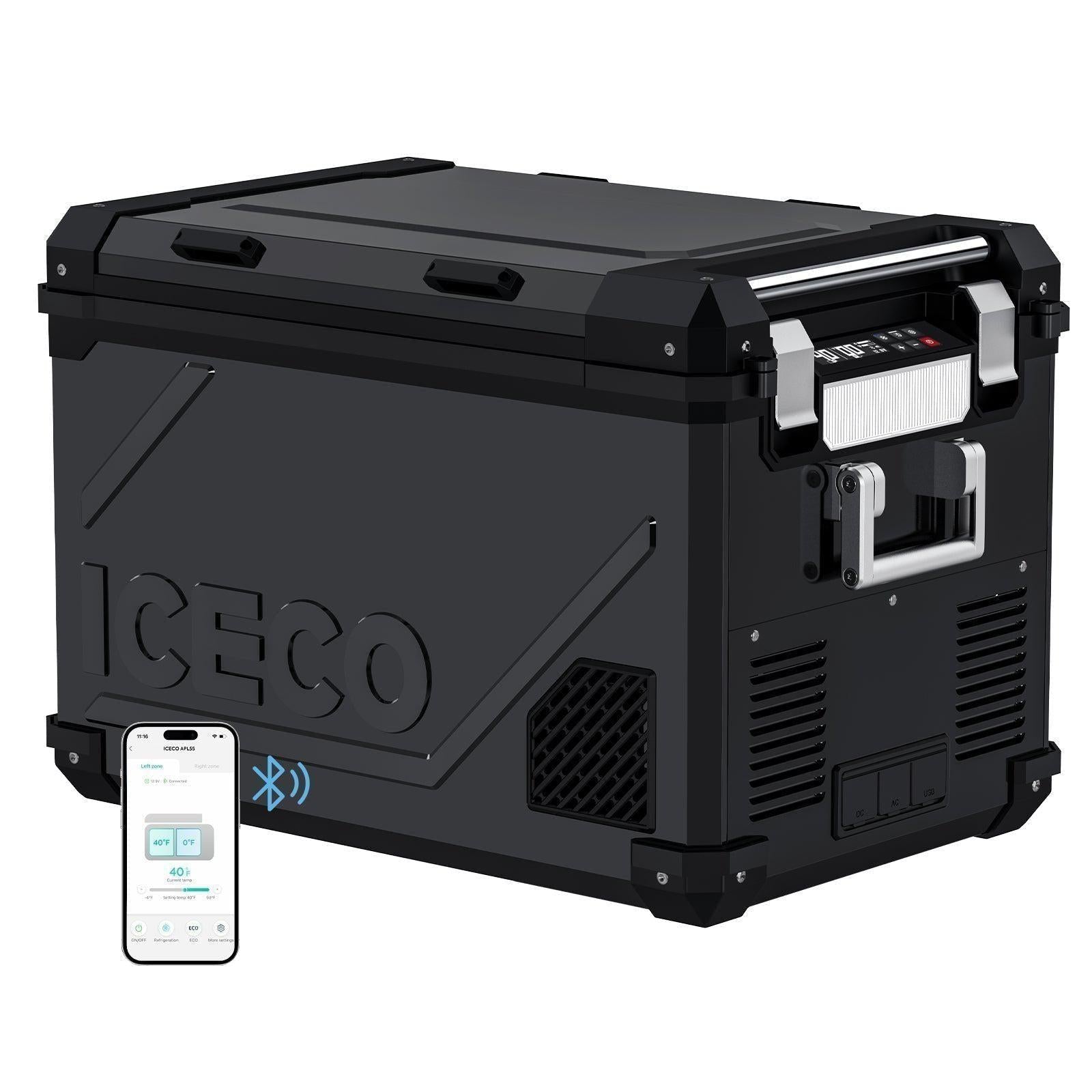 58QT APL55 Dual Zone 12 Volt Fridge refrigerator |  ICECO