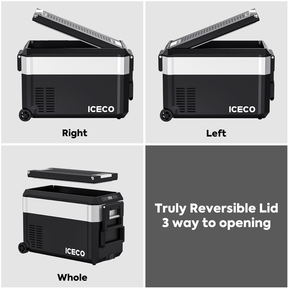 JP50 Pro Dual Zone Wheeled Portable Cooler | ICECO | 51 QT - image 11