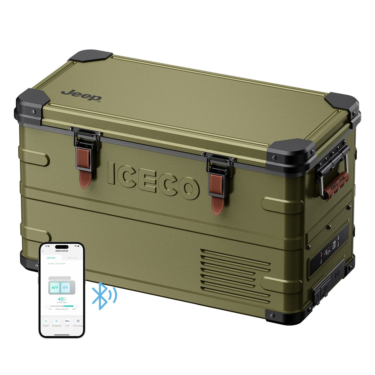Jeep APL35 Dual Zone Portable Freezer | ICECO | 37 QT - image 2