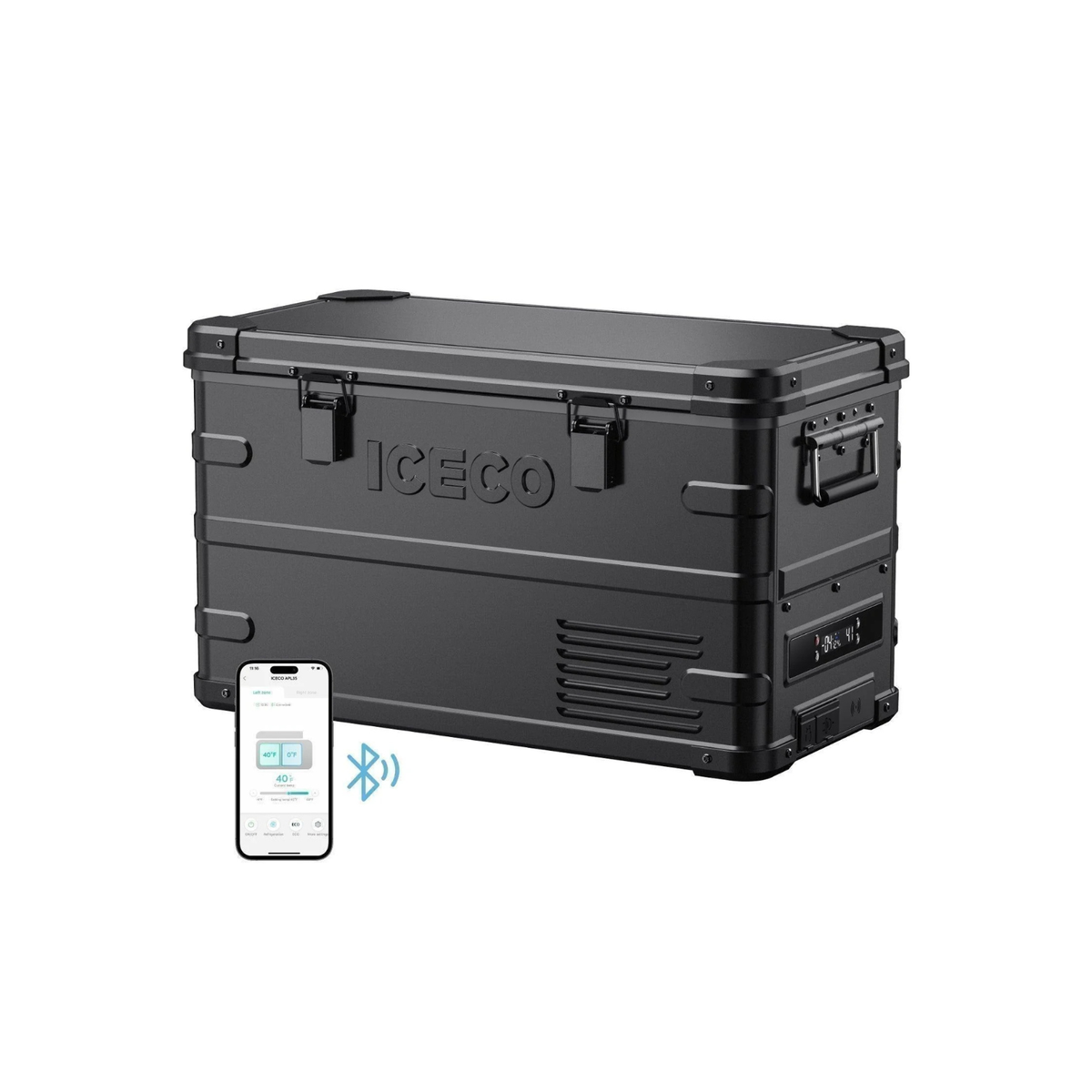 APL35 Dual Zone Aluminum Fridge Freezer | ICECO | 35 LT - image 8