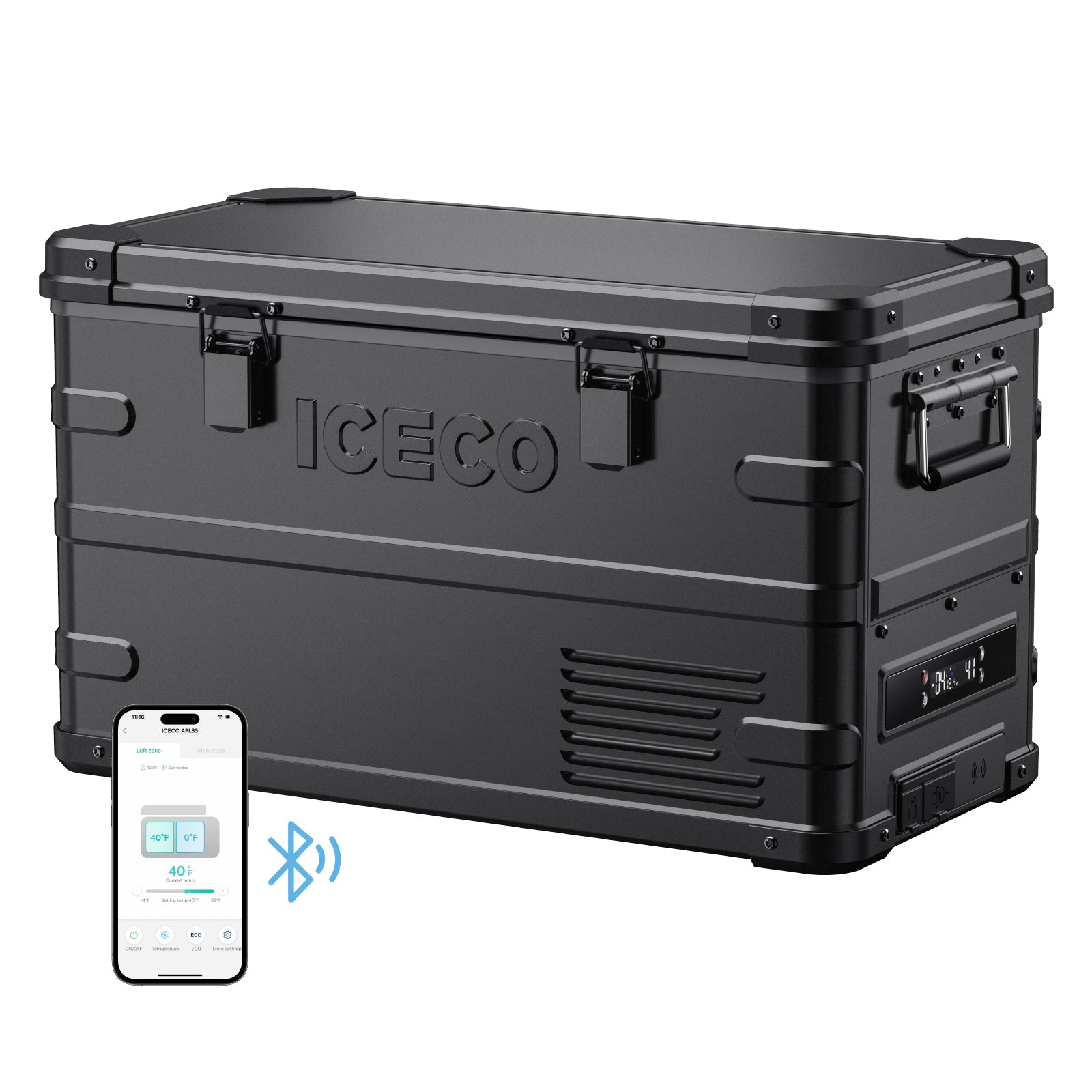 37QT APL35 Ultralight Aluminum Freezer With Ice Tray | ICECO