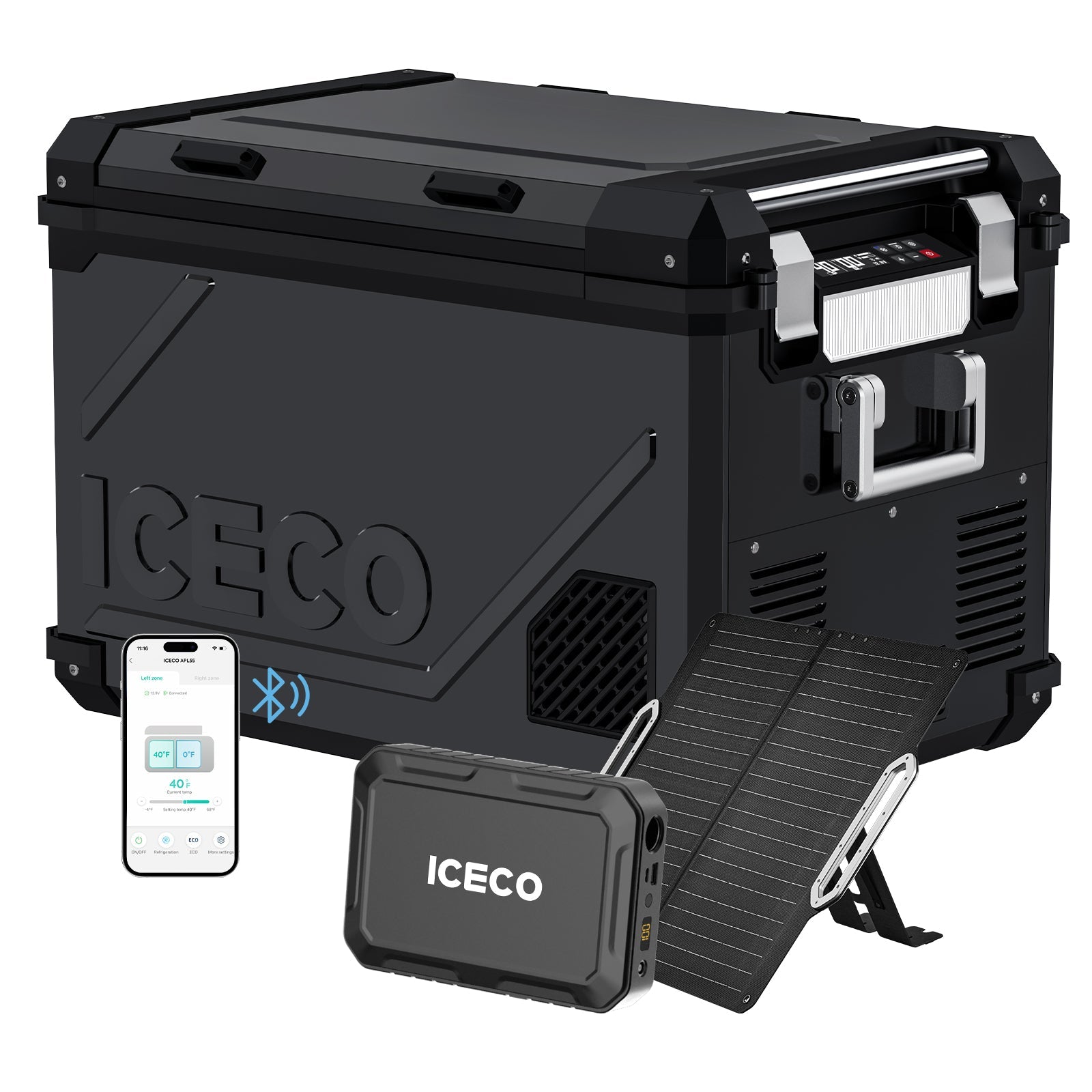 58QT APL55 Dual Zone Fridge Freezer Combo | ICECO