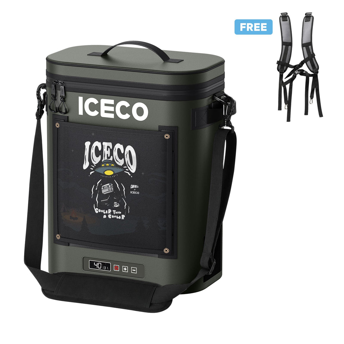 GOPack12 Single Zone Backpack Portable Cooler | ICECO | 13.5 QT - image 2