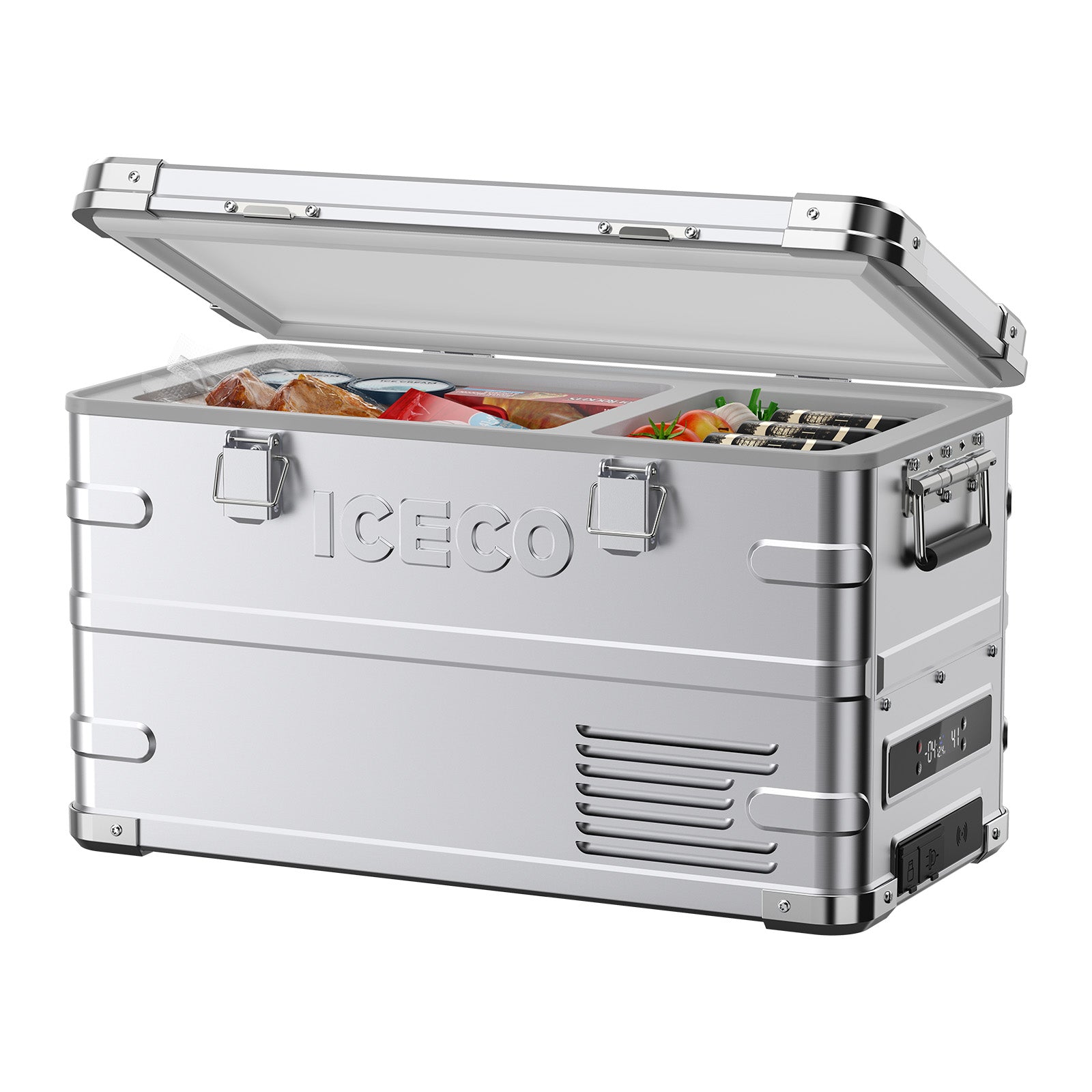 APL35 Ultra-light Dual Zone Aluminum Freezer with Battery | ICECO