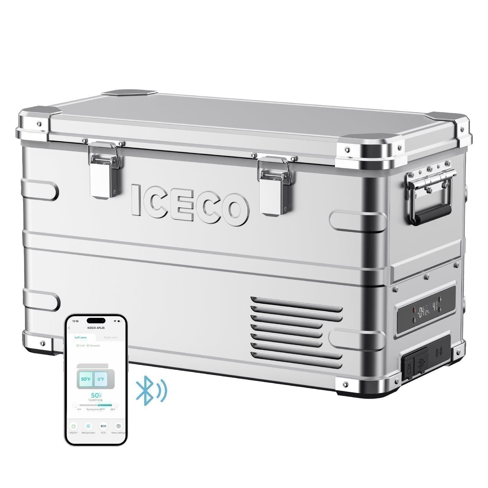 37QT APL35 Ultralight Aluminum Freezer With Ice Tray | ICECO