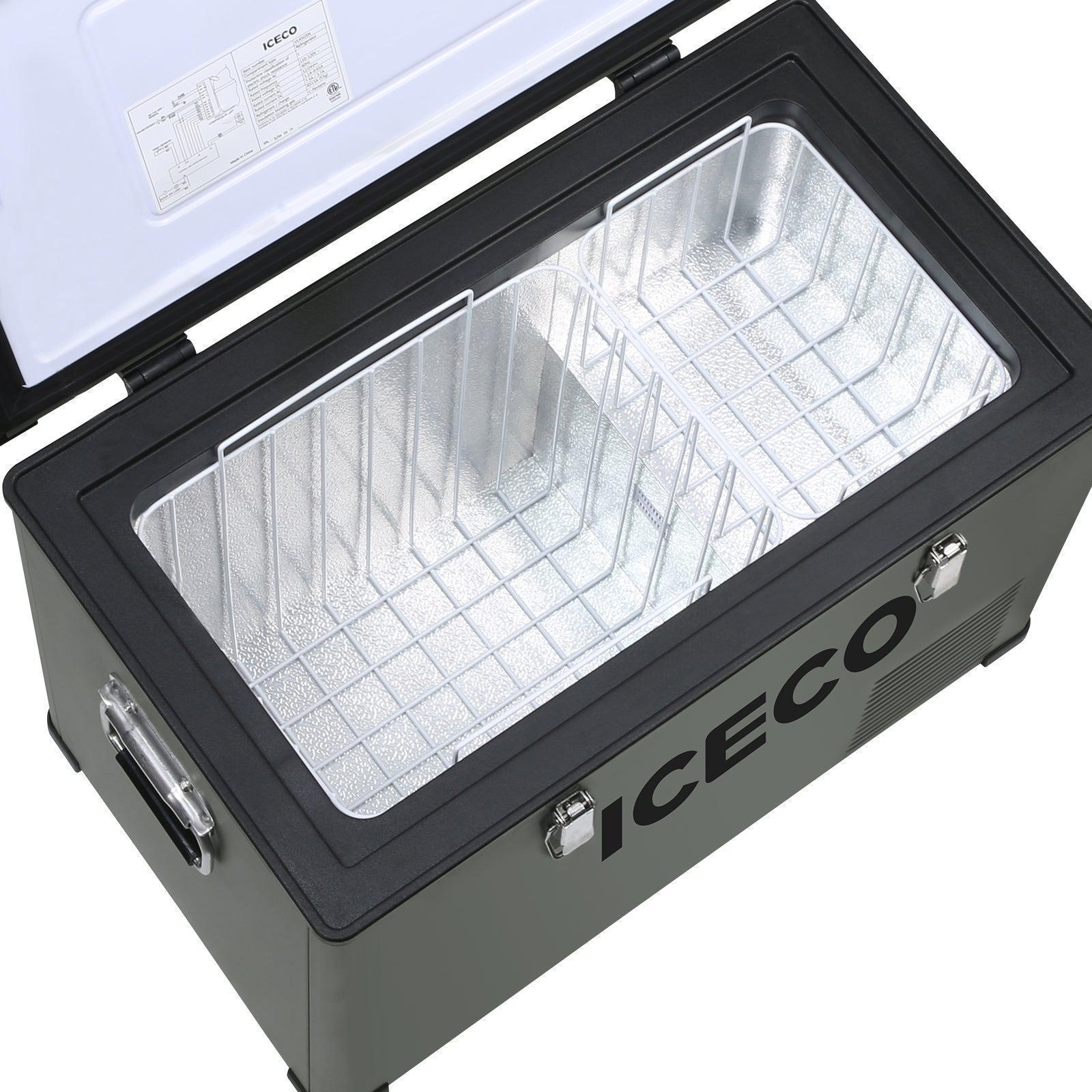 47.5QT VL45 Metal Refrigerator Single Zone Combo | ICECO