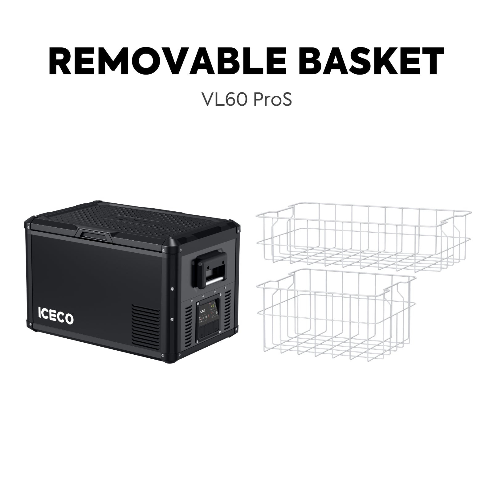 63.4QT VL60ProS Single Zone Portable Fridge Electric Cooler | ICECO