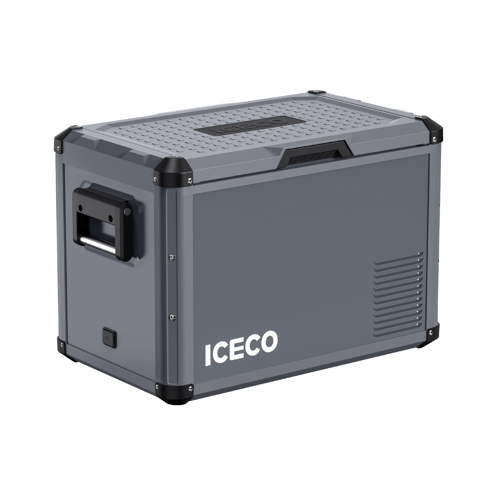 47.5QT VL45ProD-Gray Dual Zone Upgrade Portable Fridge Freezer | ICECO